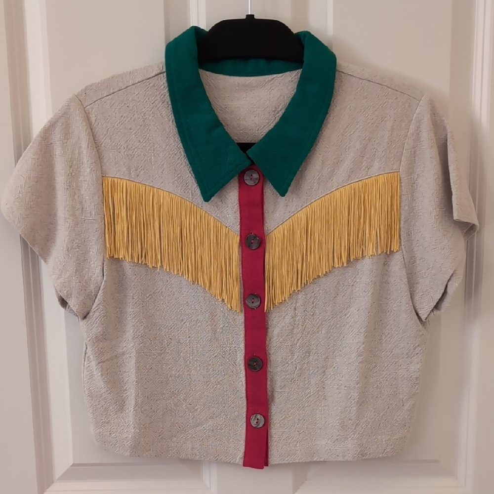 Fashion Brand Company - Western Fringe Blouse